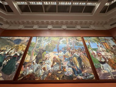 NEW YORK NY - 28 Temmuz 2024 'te New York' taki Hispanik Society Museum & Library 'de sergi.