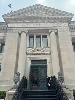 NEW YORK NY - 28 Temmuz 2024 'te New York' taki Hispanik Society of America.