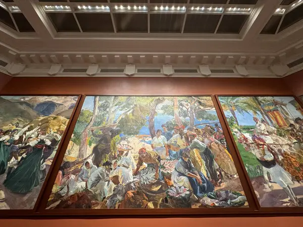 NEW YORK NY - 28 Temmuz 2024 'te New York' taki Hispanik Society Museum & Library 'de sergi.