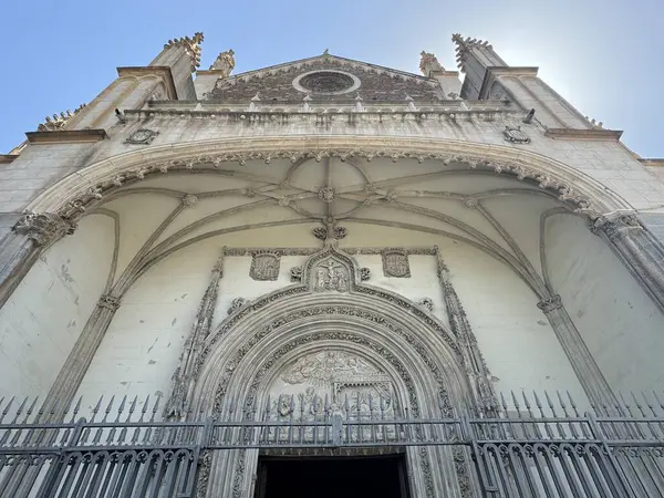 stock image MADRID, SPAIN - AUG 11: Church of San Jeronimo el Real in Madrid, Spain, as seen on Aug 11, 2024.