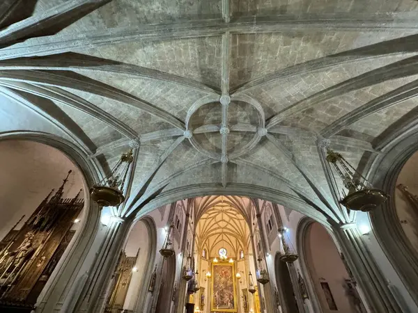 stock image MADRID, SPAIN - AUG 11: Church of San Jeronimo el Real in Madrid, Spain, as seen on Aug 11, 2024.