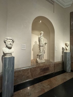 MADRID, SPAIN - 11 AUG: Madrid, İspanya 'daki Del Prado Müzesi' nde sergi, 11 Ağustos 2024.