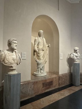 MADRID, SPAIN - 11 AUG: Madrid, İspanya 'daki Del Prado Müzesi' nde sergi, 11 Ağustos 2024.