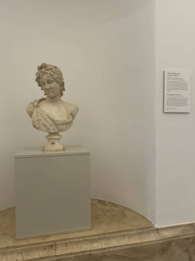 MADRID, SPAIN - 11 AUG: Madrid, İspanya 'daki Del Prado Müzesi' nde sergi, 11 Ağustos 2024.