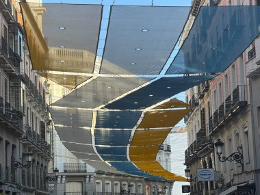 MADRID, SPAIN - 11 AUG: Puerta del Sol, Madrid, İspanya, 11 Ağustos 2024.