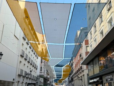 MADRID, SPAIN - 11 AUG: Puerta del Sol, Madrid, İspanya, 11 Ağustos 2024.