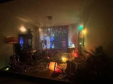 MADRID, SPAIN - 12 AUG: Madrid, İspanya 'daki Reina Sofia Müzesi' nde sergi, 12 Ağustos 2024.