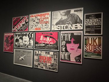 MADRID, SPAIN - 12 AUG: Madrid, İspanya 'daki Reina Sofia Müzesi' nde sergi, 12 Ağustos 2024.