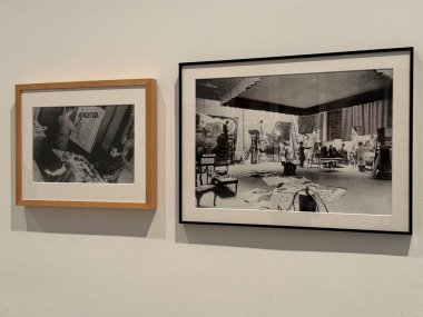 MADRID, SPAIN - 12 AUG: Madrid, İspanya 'daki Reina Sofia Müzesi' nde sergi, 12 Ağustos 2024.