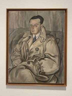 MADRID, SPAIN - 12 AUG: Madrid, İspanya 'daki Reina Sofia Müzesi' nde sergi, 12 Ağustos 2024.