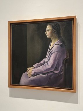 MADRID, SPAIN - 12 AUG: Madrid, İspanya 'daki Reina Sofia Müzesi' nde sergi, 12 Ağustos 2024.