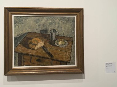 MADRID, SPAIN - 12 AUG: Madrid, İspanya 'daki Reina Sofia Müzesi' nde sergi, 12 Ağustos 2024.