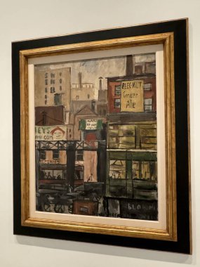 MADRID, SPAIN - 12 AUG: Madrid, İspanya 'daki Reina Sofia Müzesi' nde sergi, 12 Ağustos 2024.