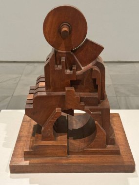 MADRID, SPAIN - 12 AUG: Madrid, İspanya 'daki Reina Sofia Müzesi' nde sergi, 12 Ağustos 2024.