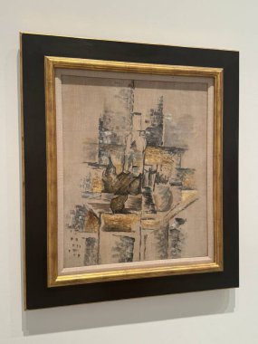 MADRID, SPAIN - 12 AUG: Madrid, İspanya 'daki Reina Sofia Müzesi' nde sergi, 12 Ağustos 2024.