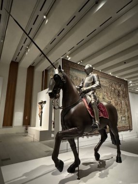 MADRID, SPAIN - 12 AUG: 12 Ağustos 2024 'te İspanya' nın Madrid kentindeki Kraliyet Koleksiyonları Galerisinde görüldüğü gibi.