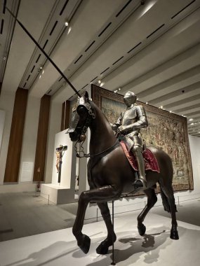 MADRID, SPAIN - 12 AUG: 12 Ağustos 2024 'te İspanya' nın Madrid kentindeki Kraliyet Koleksiyonları Galerisinde görüldüğü gibi.