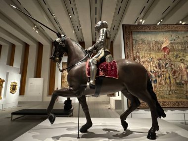 MADRID, SPAIN - 12 AUG: 12 Ağustos 2024 'te İspanya' nın Madrid kentindeki Kraliyet Koleksiyonları Galerisinde görüldüğü gibi.