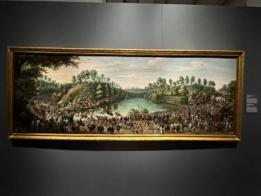 MADRID, SPAIN - 12 AUG: 12 Ağustos 2024 'te İspanya' nın Madrid kentindeki Kraliyet Koleksiyonları Galerisinde görüldüğü gibi.