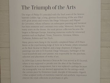 MADRID, SPAIN - 12 AUG: 12 Ağustos 2024 'te İspanya' nın Madrid kentindeki Kraliyet Koleksiyonları Galerisinde görüldüğü gibi.