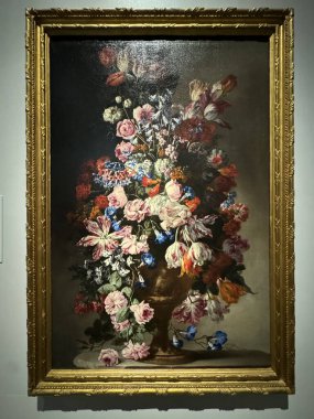 MADRID, SPAIN - 12 AUG: 12 Ağustos 2024 'te İspanya' nın Madrid kentindeki Kraliyet Koleksiyonları Galerisinde görüldüğü gibi.