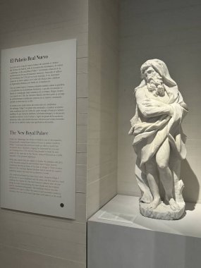 MADRID, SPAIN - 12 AUG: 12 Ağustos 2024 'te İspanya' nın Madrid kentindeki Kraliyet Koleksiyonları Galerisinde görüldüğü gibi.