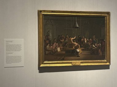 MADRID, SPAIN - 12 AUG: 12 Ağustos 2024 'te İspanya' nın Madrid kentindeki Kraliyet Koleksiyonları Galerisinde görüldüğü gibi.