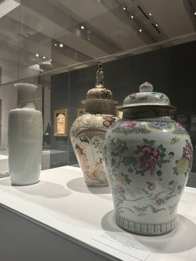 MADRID, SPAIN - 12 AUG: 12 Ağustos 2024 'te İspanya' nın Madrid kentindeki Kraliyet Koleksiyonları Galerisinde görüldüğü gibi.