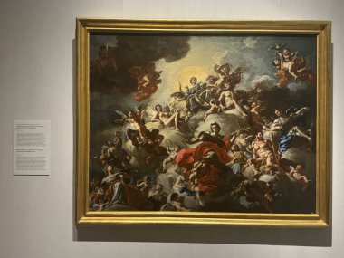 MADRID, SPAIN - 12 AUG: 12 Ağustos 2024 'te İspanya' nın Madrid kentindeki Kraliyet Koleksiyonları Galerisinde görüldüğü gibi.