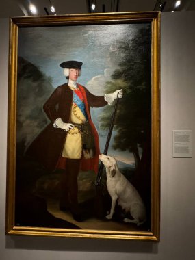 MADRID, SPAIN - 12 AUG: 12 Ağustos 2024 'te İspanya' nın Madrid kentindeki Kraliyet Koleksiyonları Galerisinde görüldüğü gibi.