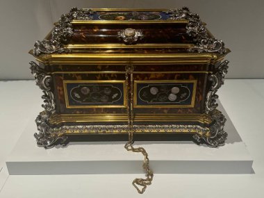 MADRID, SPAIN - 12 AUG: 12 Ağustos 2024 'te İspanya' nın Madrid kentindeki Kraliyet Koleksiyonları Galerisinde görüldüğü gibi.