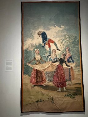 MADRID, SPAIN - 12 AUG: 12 Ağustos 2024 'te İspanya' nın Madrid kentindeki Kraliyet Koleksiyonları Galerisinde görüldüğü gibi.