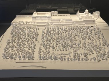 MADRID, SPAIN - 12 AUG: 12 Ağustos 2024 'te İspanya' nın Madrid kentindeki Kraliyet Koleksiyonları Galerisinde görüldüğü gibi.