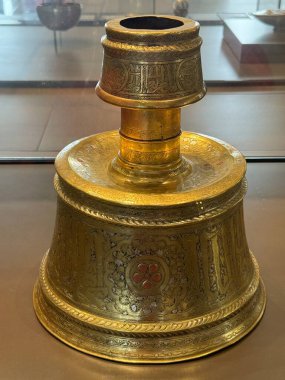 ABU DHABI, BAE - 1 Ocak 2024 'te Abu Dabi, BAE' deki Louvre Müzesinde sergi.