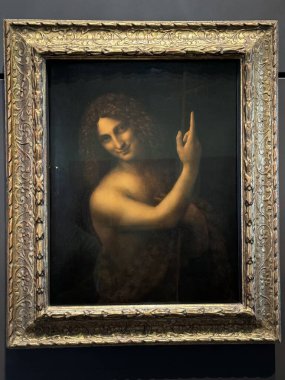 ABU DHABI, BAE - 1 Ocak 2024 'te Abu Dabi, BAE' deki Louvre Müzesinde sergi.