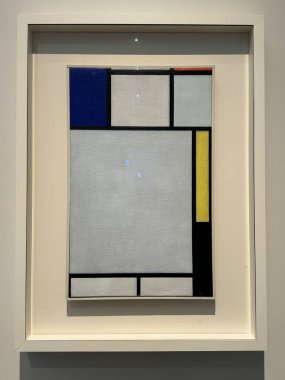 ABU DHABI, BAE - 1 Ocak 2024 'te Abu Dabi, BAE' deki Louvre Müzesinde sergi.