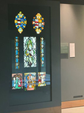 CORNING, New York - 31 Ağustos 2024 'te Corning, New York' taki Cam Müzesi 'nde 31: 35 Yüzyıllık Cam Sergisi.