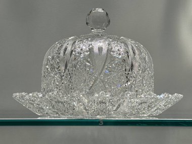 CORNING, NY - 31 AUG: Kristal Şehir Sergisi Corning, New York 'taki Corning Cam Müzesi' nde, 31 Ağustos 2024 'te görüldüğü gibi.