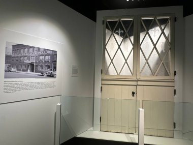 CORNING, NY - 31 AUG: Kristal Şehir Sergisi Corning, New York 'taki Corning Cam Müzesi' nde, 31 Ağustos 2024 'te görüldüğü gibi.