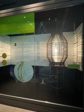 CORNING, NY - 31 AUG: Corning, New York 'taki Corning Cam Müzesi' nde sergi, 31 Ağustos 2024.