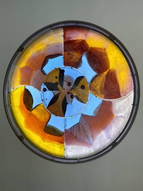 CORNING, New York - 31 AUG: Heineman Galerisi - Corning, New York 'taki Corning Cam Müzesi' nde Çağdaş Cam 1975-2000 sergisi, 31 Ağustos 2024.