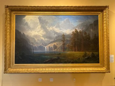 New York, Corning 'deki Smithsonian şubesi Rockwell Müzesi' nde sergi, 31 Ağustos 2024 'te görüldü..