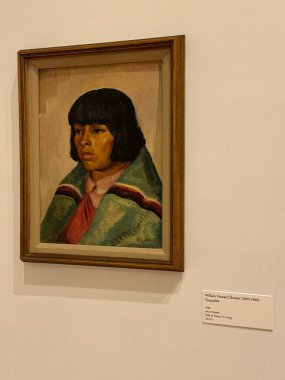 New York, Corning 'deki Smithsonian şubesi Rockwell Müzesi' nde sergi, 31 Ağustos 2024 'te görüldü..