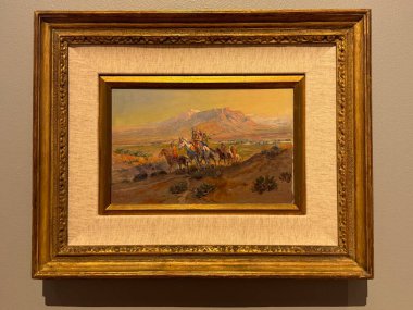 New York, Corning 'deki Smithsonian şubesi Rockwell Müzesi' nde sergi, 31 Ağustos 2024 'te görüldü..