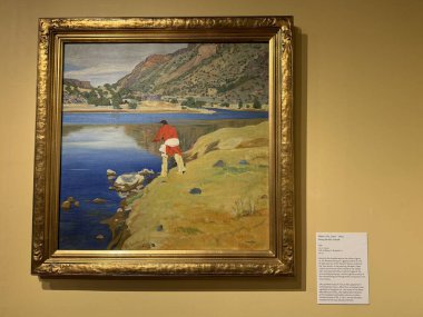 New York, Corning 'deki Smithsonian şubesi Rockwell Müzesi' nde sergi, 31 Ağustos 2024 'te görüldü..