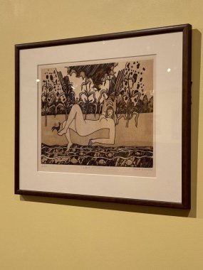 New York, Corning 'deki Smithsonian şubesi Rockwell Müzesi' nde sergi, 31 Ağustos 2024 'te görüldü..