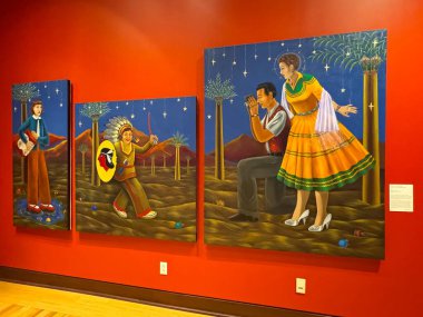 New York, Corning 'deki Smithsonian şubesi Rockwell Müzesi' nde sergi, 31 Ağustos 2024 'te görüldü..