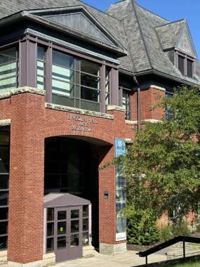 ITHACA, NY - SEP 1: Lincoln Hall - New York, Ithaca 'daki Cornell Üniversitesi kampüsünde 1..