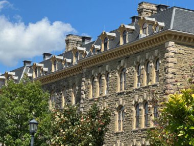 ITHACA, NY - SEP 1: Morrill Hall - New York, Ithaca 'daki Cornell Üniversitesi kampüsündeki sanat ve bilim binası, 1..