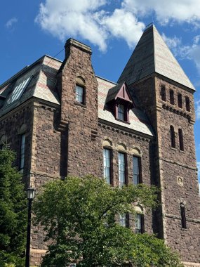 ITHACA, NY - 1. SEP: Olive Tjaden Hall, New York, Ithaca 'daki Cornell Üniversitesi kampüsünde, 1..